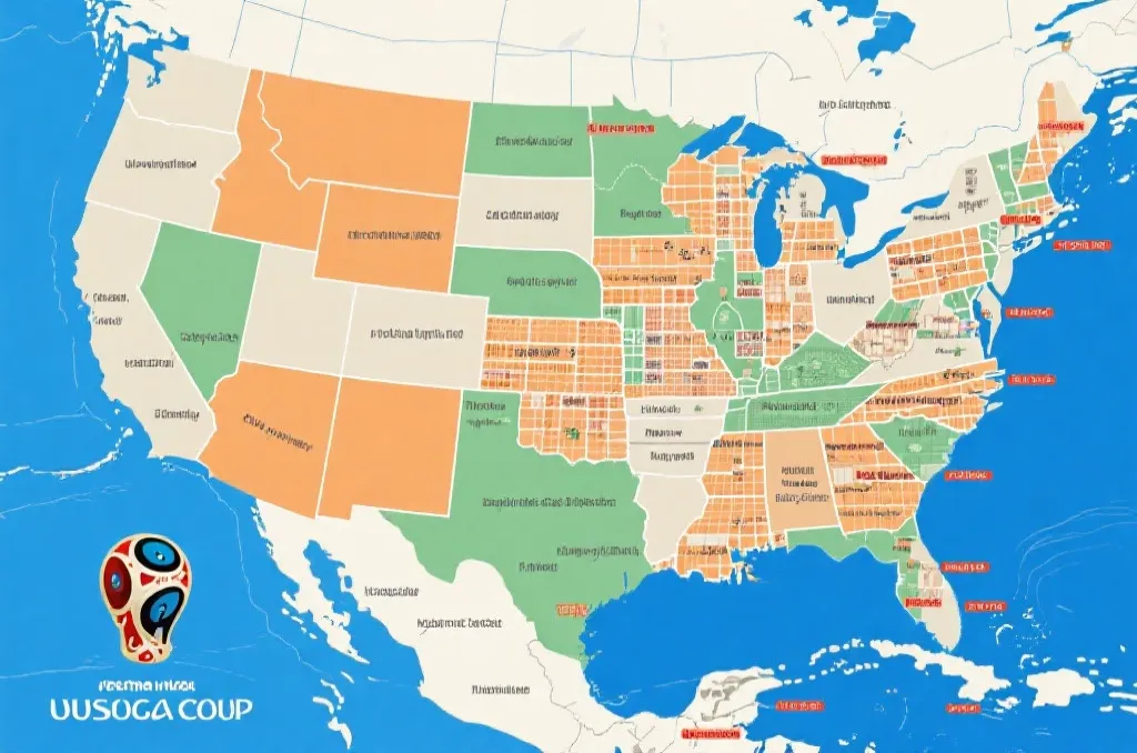 2026世界杯比赛美国在哪举办？一文看懂承办城市、球场与观赛路线